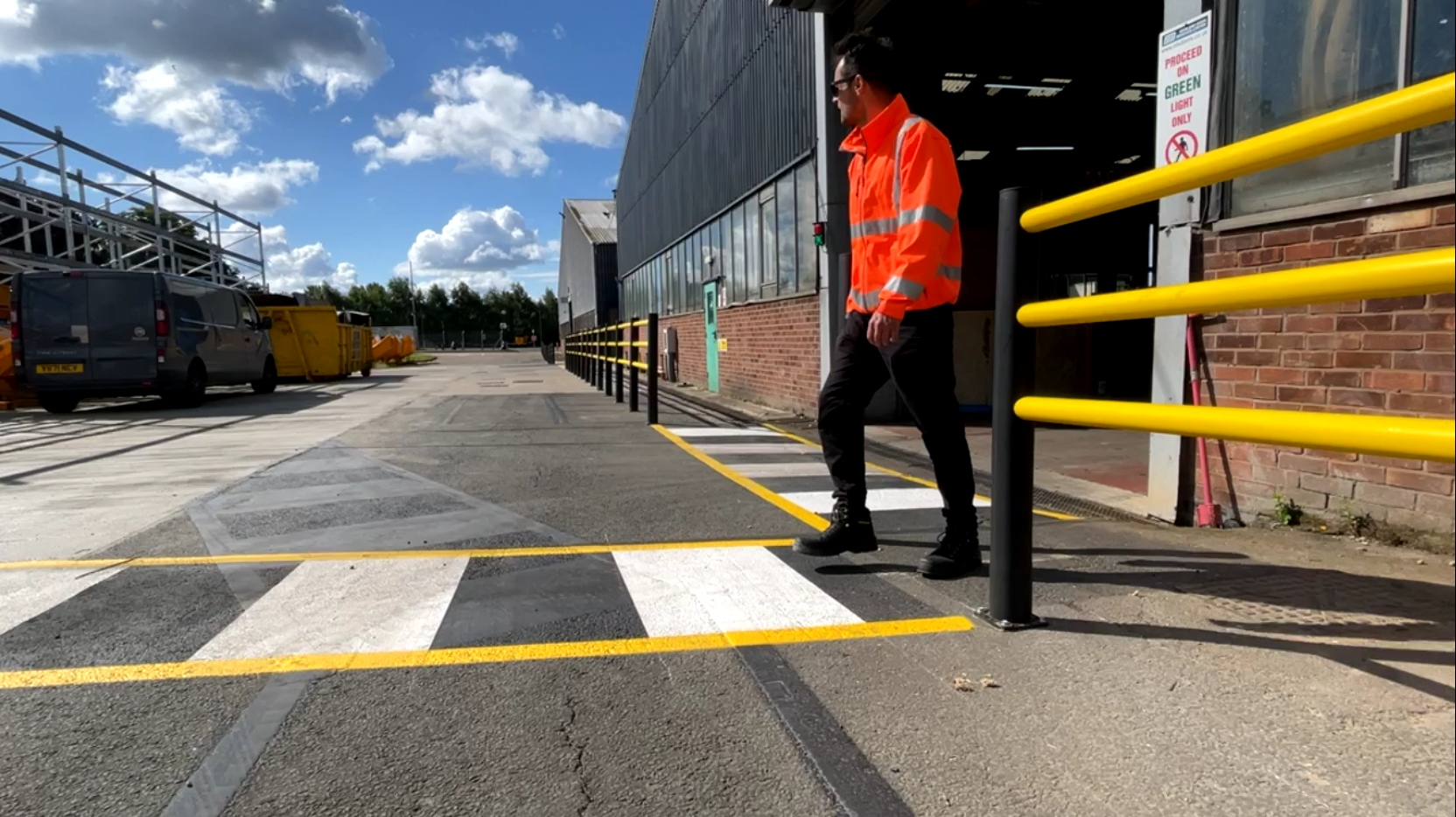 Safety Markings and Safety Barriers