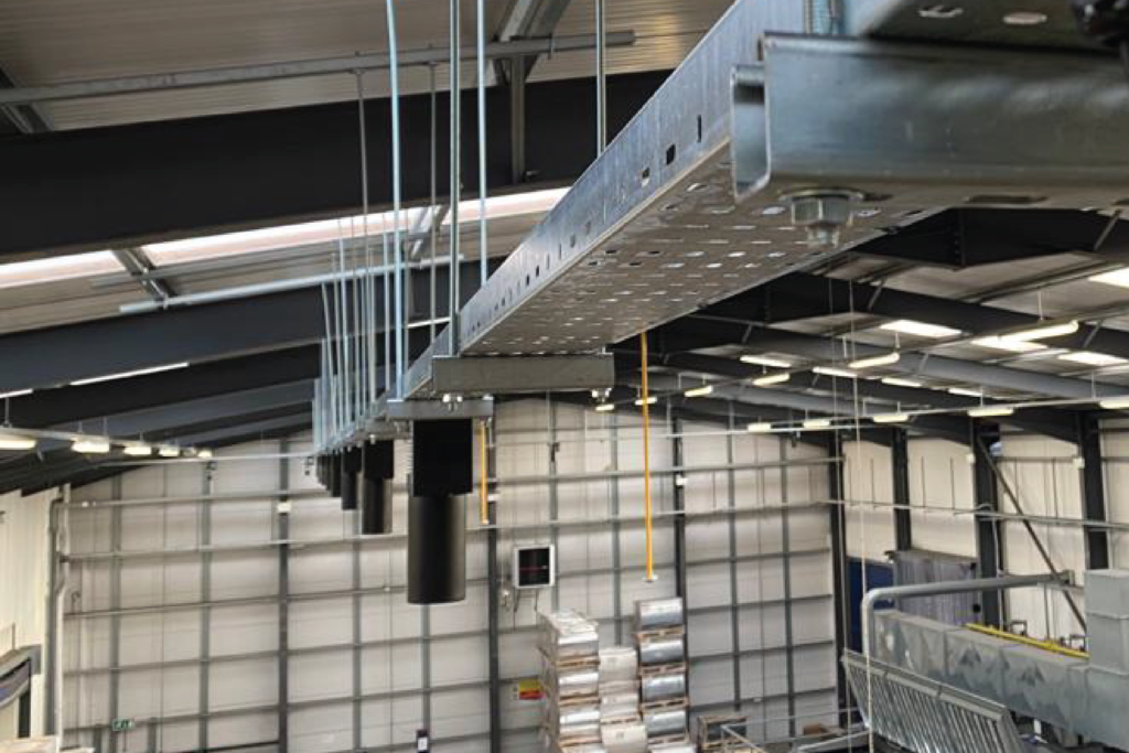 Projected Marking Install for Warehouses