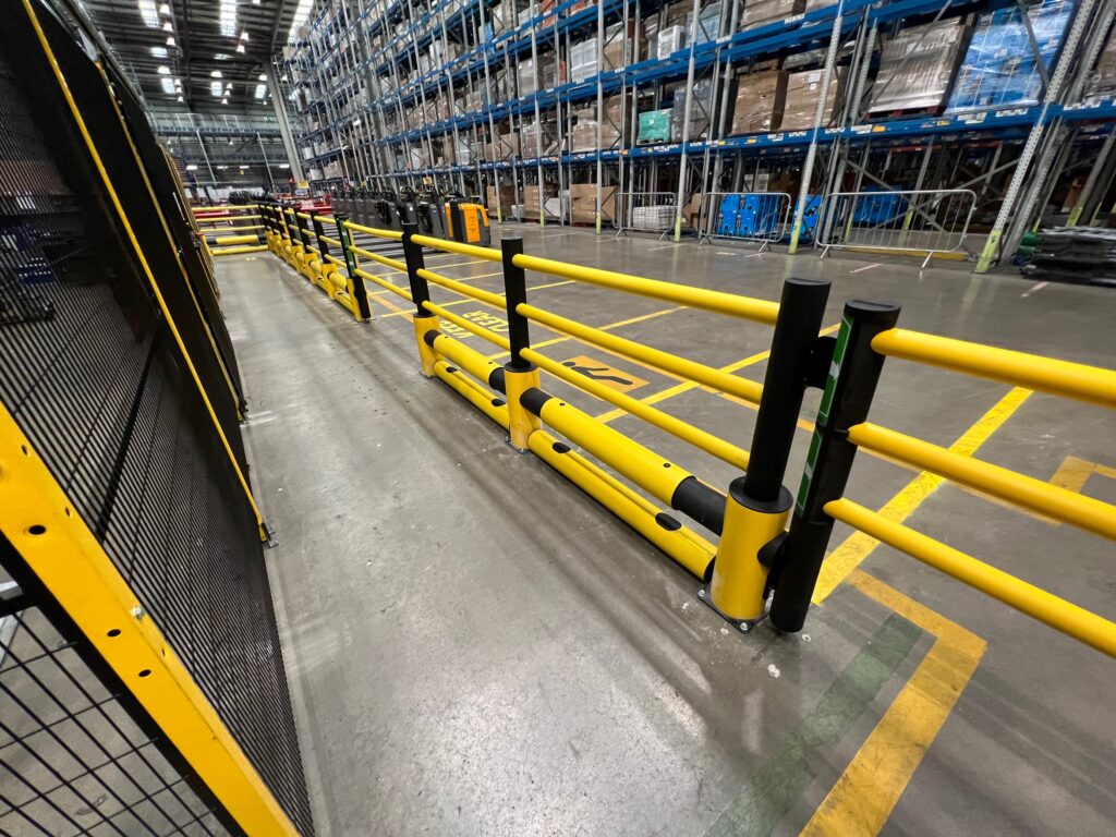 Wincanton B&Q Safety Barrier Project