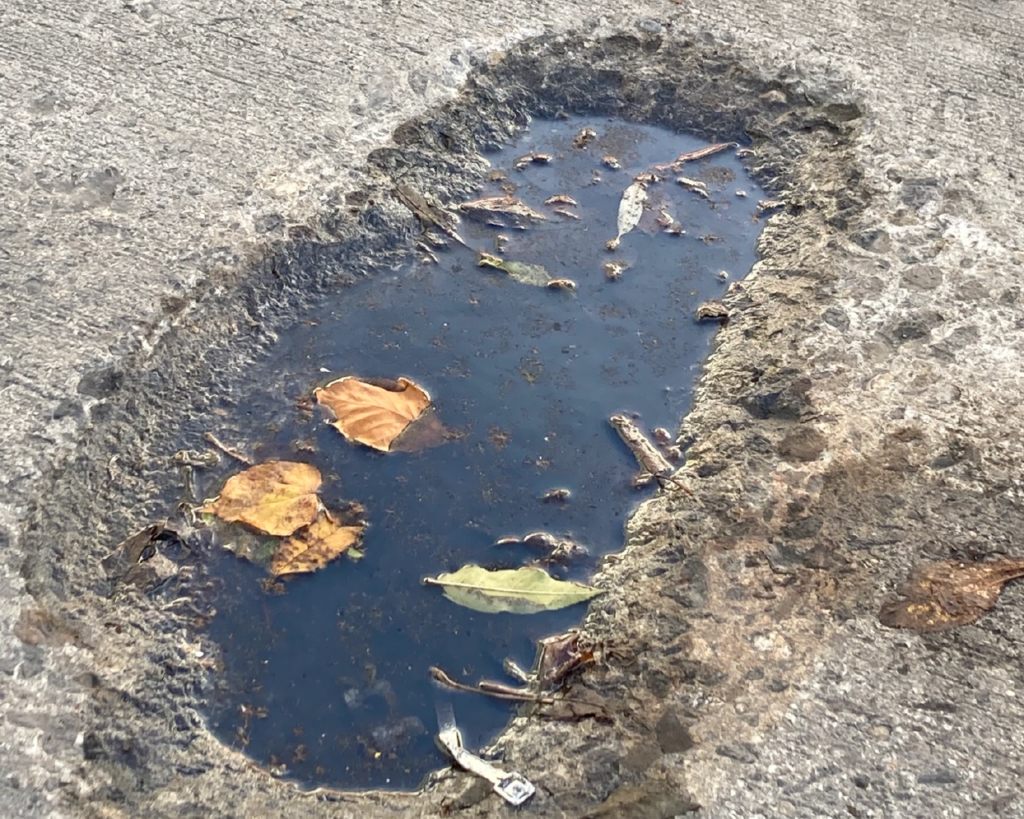 Facility Yard Concrete Deterioration