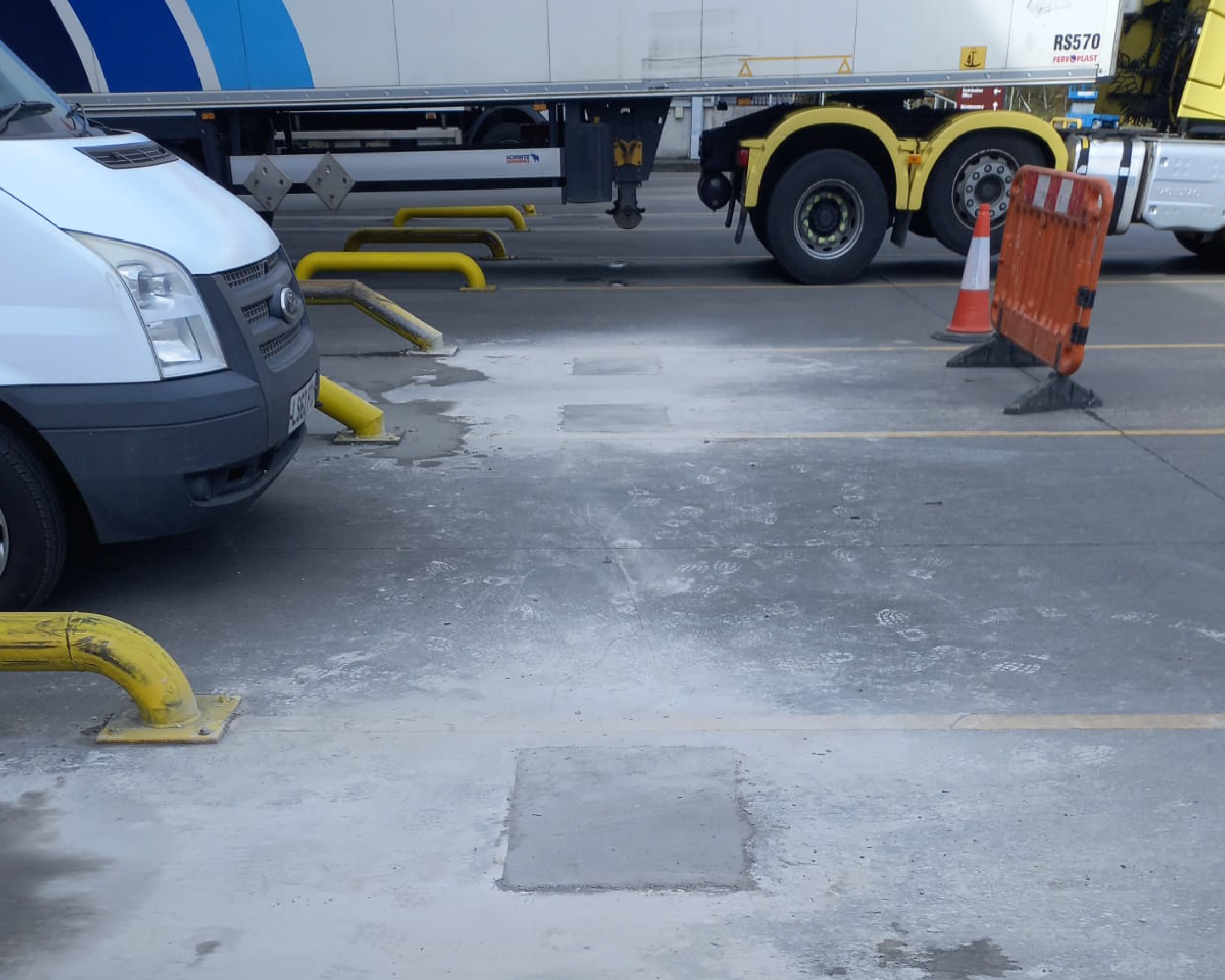 Facility Concrete Repair with PermaFyx L274