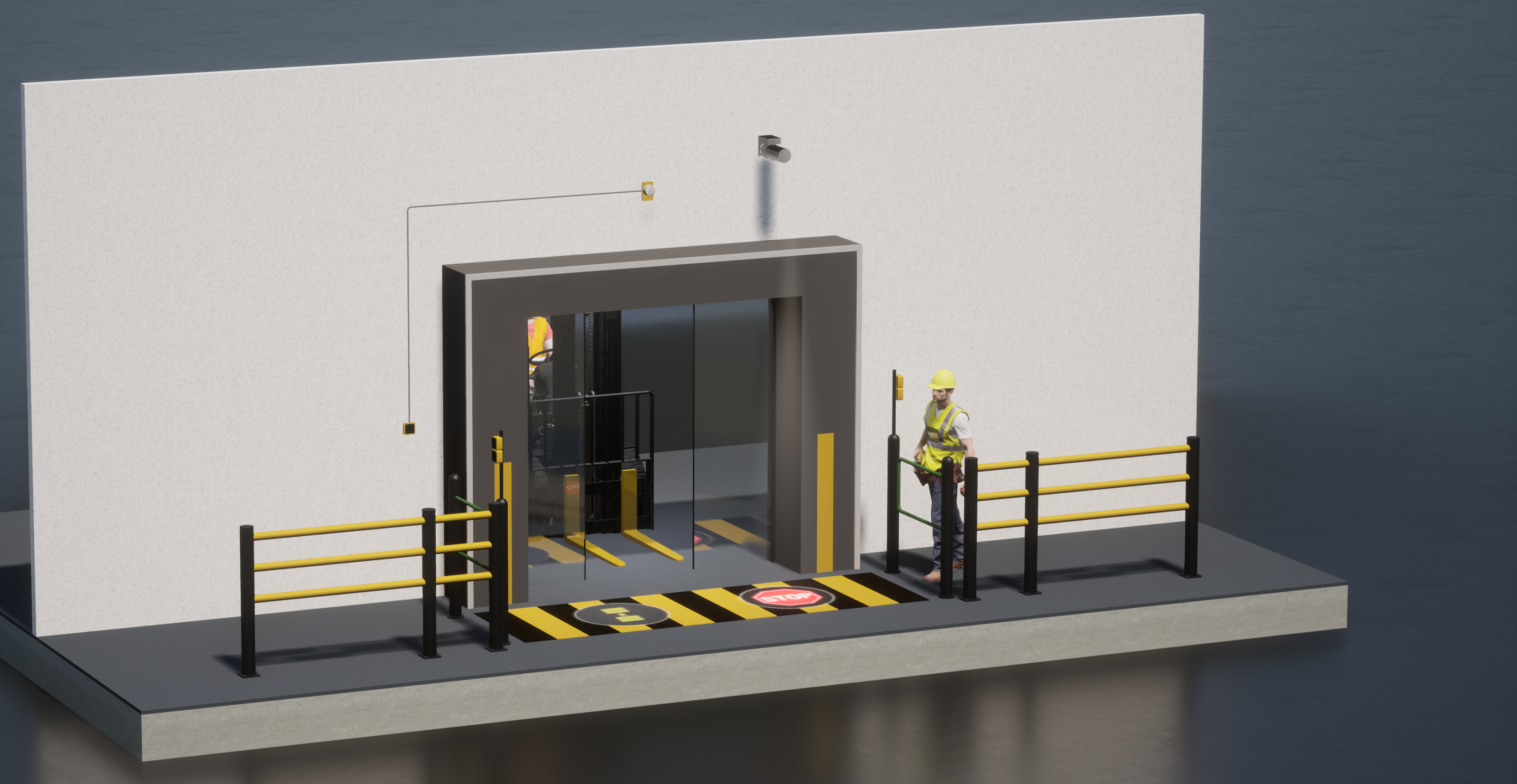Active Safety Back Door Scenario