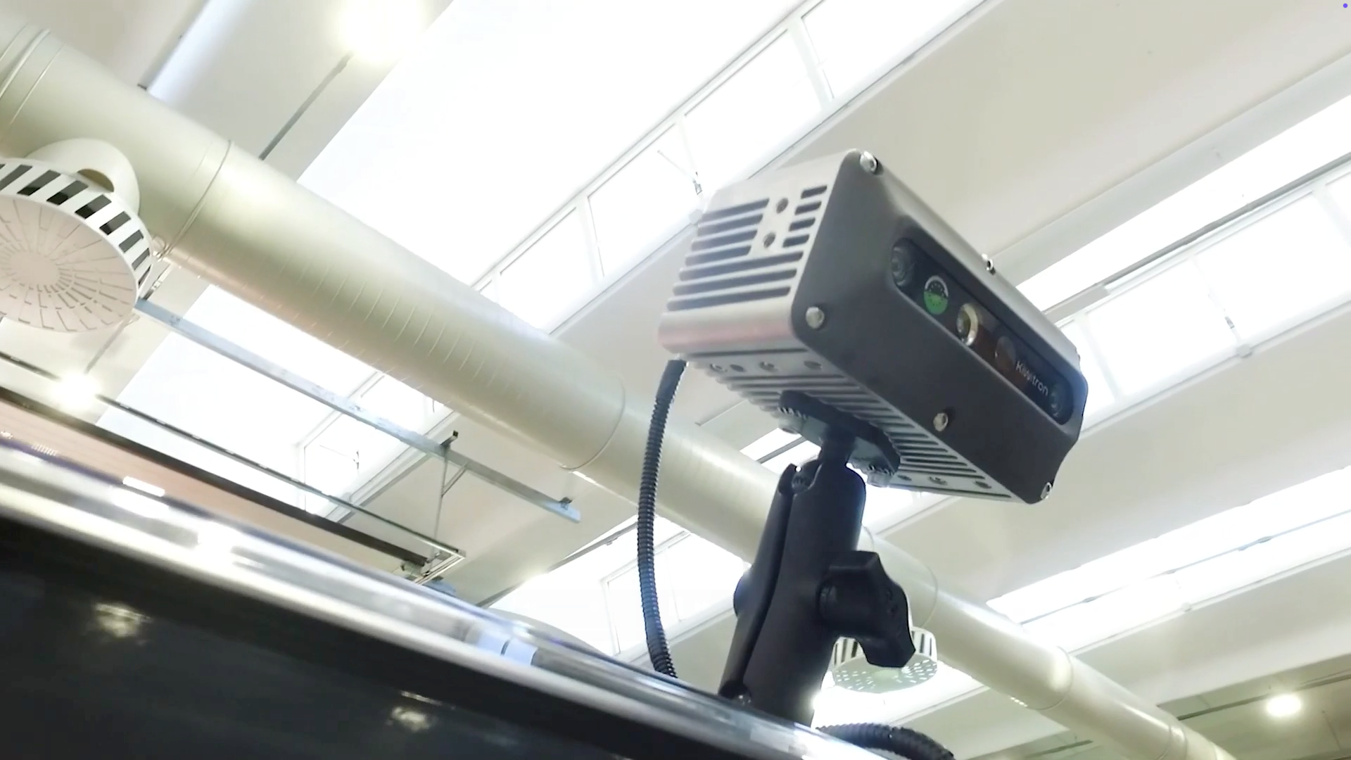 Kiwitron Forklift Camera Mounted on Forklift