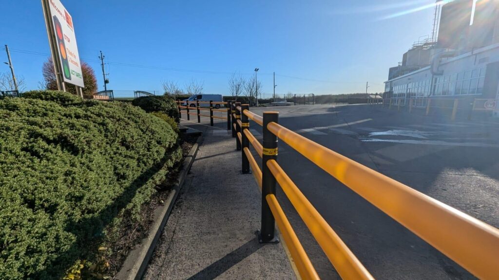 Anter Safety Barrier Project at External Facility Car Park